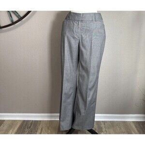 Ann Taylor Pants 10 Curvy NWT Gray Fit & Flare